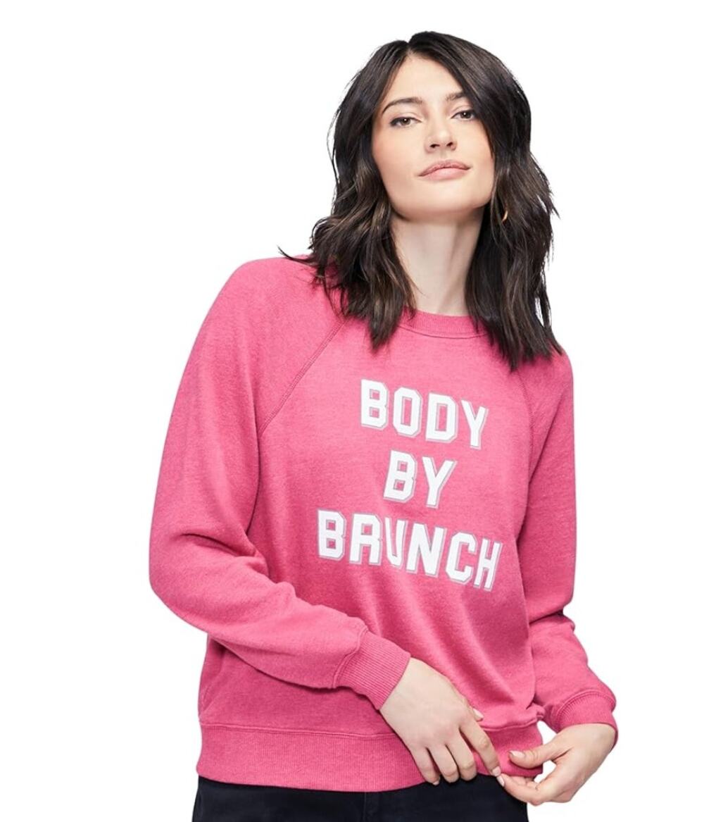 WILDFOX "Body By Brunch" Sommer Sweater Small NWT*
